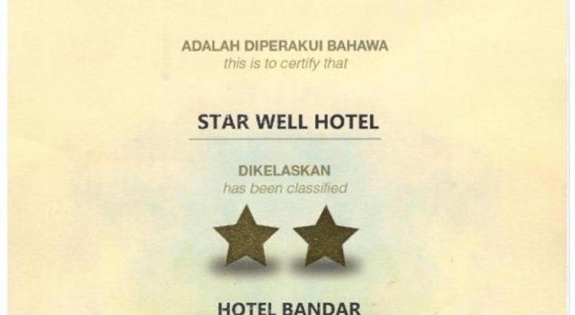 Star-Well Hotel Kuala Lipis Kültér fotó